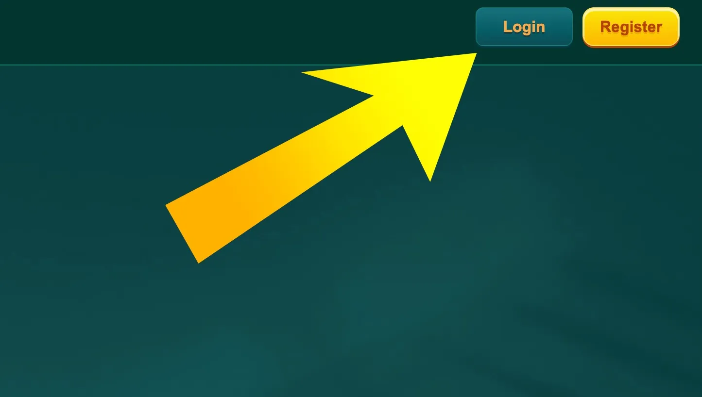 Login button location in EK333 app